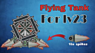 I built a Flight Tank for lv 23!  |  super tank rumble
