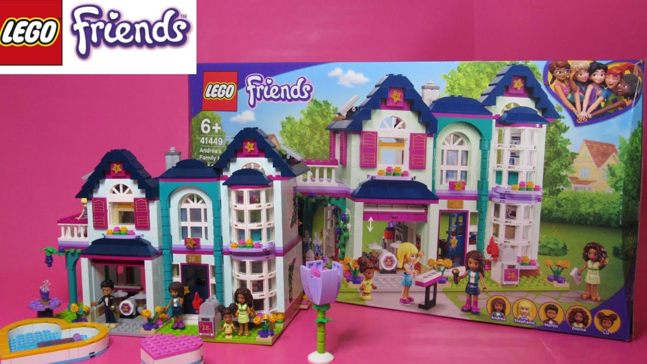Set 41449 Lego Andrea's Family House - YouTube