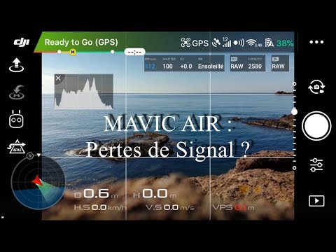 Mavic Air : pertes de signal ?