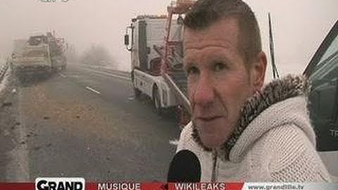 Terrible carambolage sur l'A25 (Armentières)