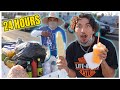 I Only Ate STREET Food For 24 hours... (IMPOSSIBLE FOOD CHALLENGE!)