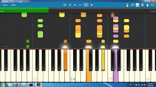 LAKE OF FIRE_(713062)[Synthesia piano tutorial] screenshot 5