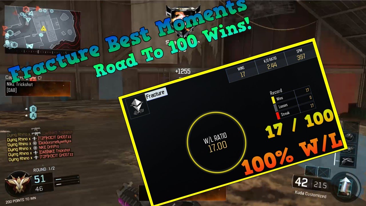 Fracture Montage - 100% W/L RATIO!!