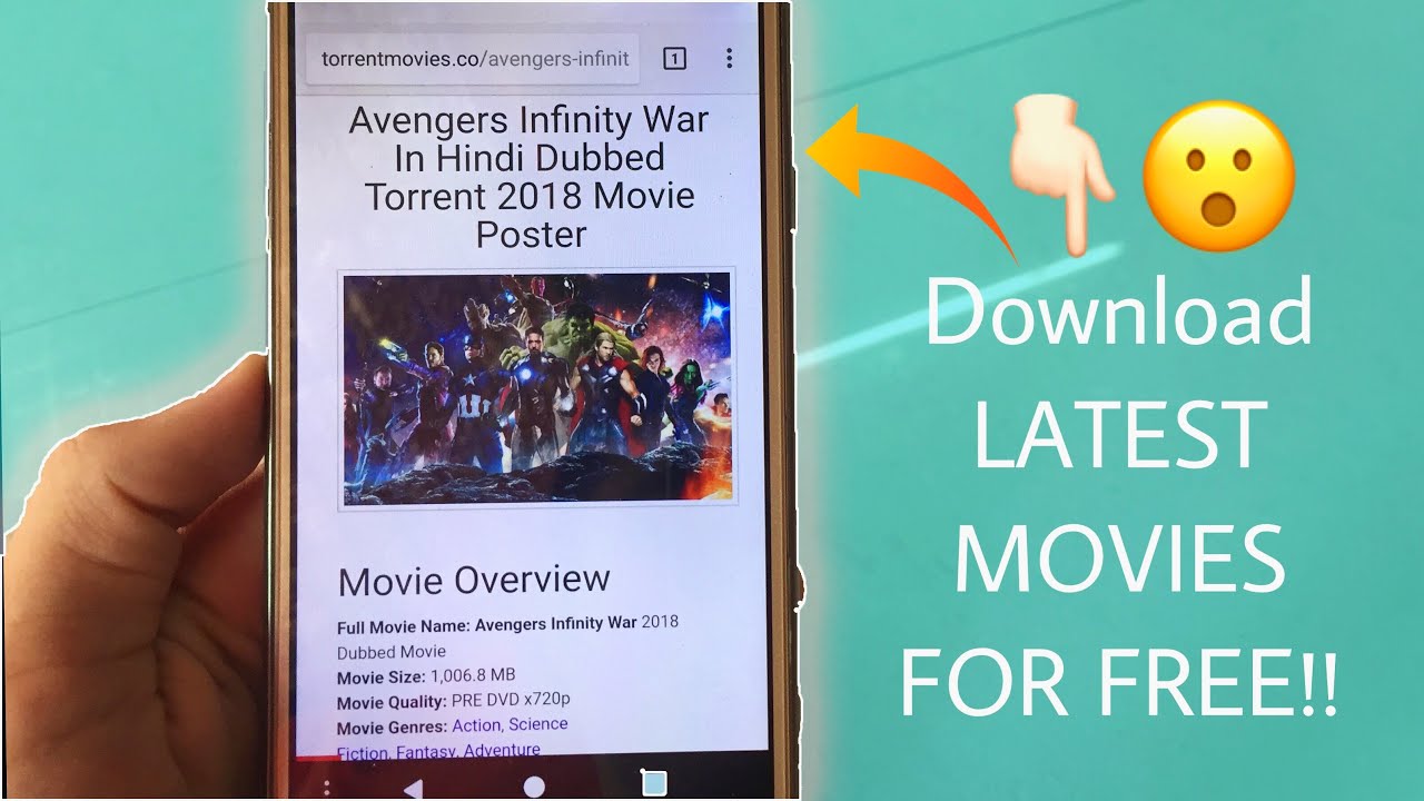 EASIEST METHOD To Download Latest Movies On Your Android Phone🔥 - YouTube