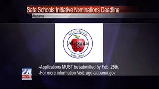 Safe Schools Initiative Nominations Deadline