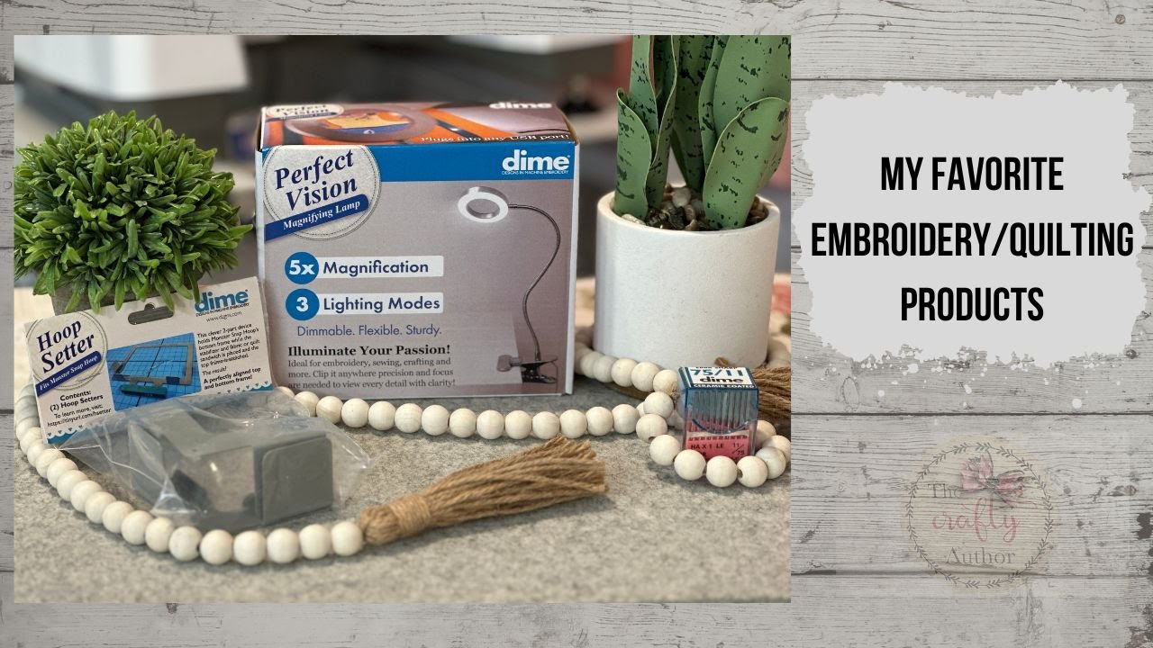 Transforming Your Craft with the Best Embroidery/Quilting Products ...