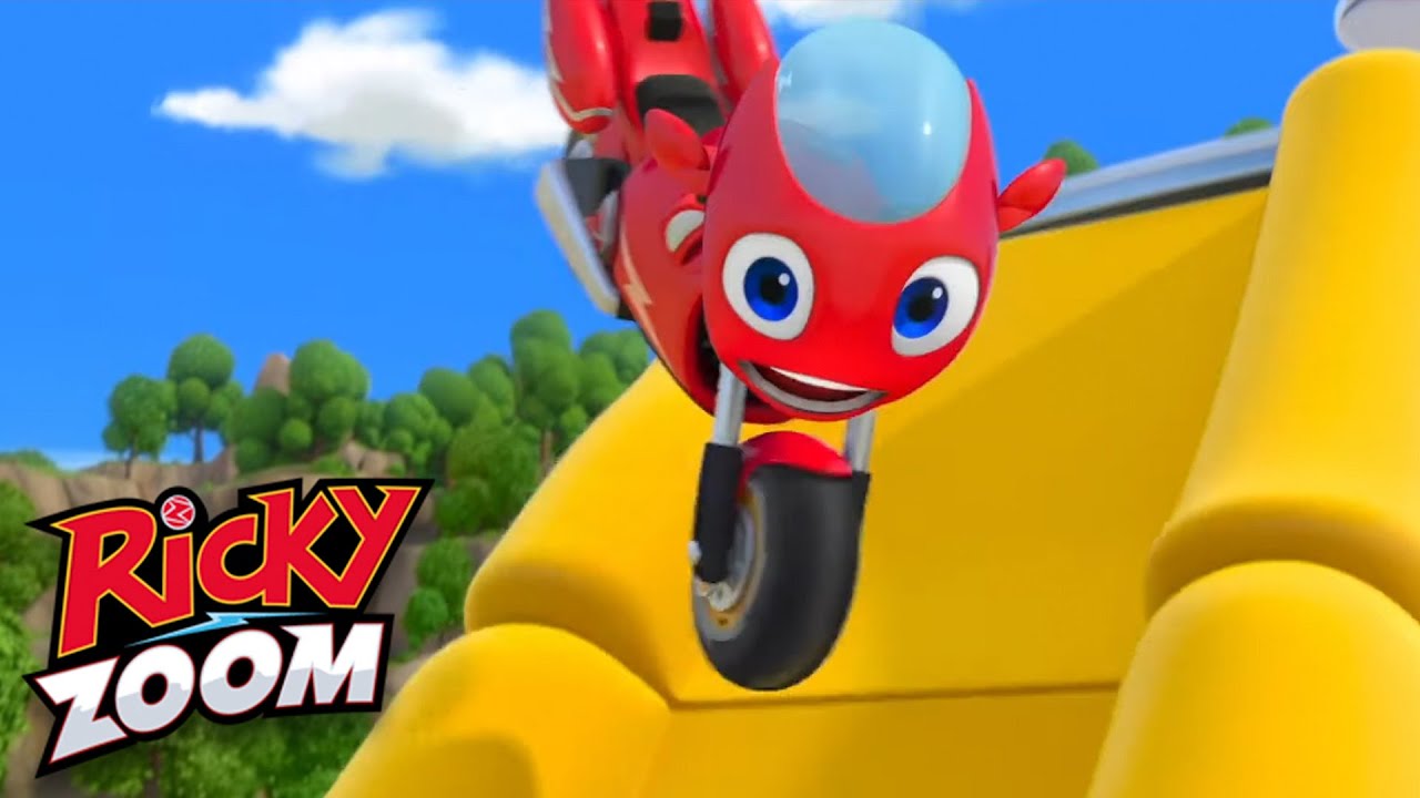 Ricky Needs Some Help! ⚡️Serious Rivalry ⚡️ Motorcycle Cartoon | Ricky Zoom