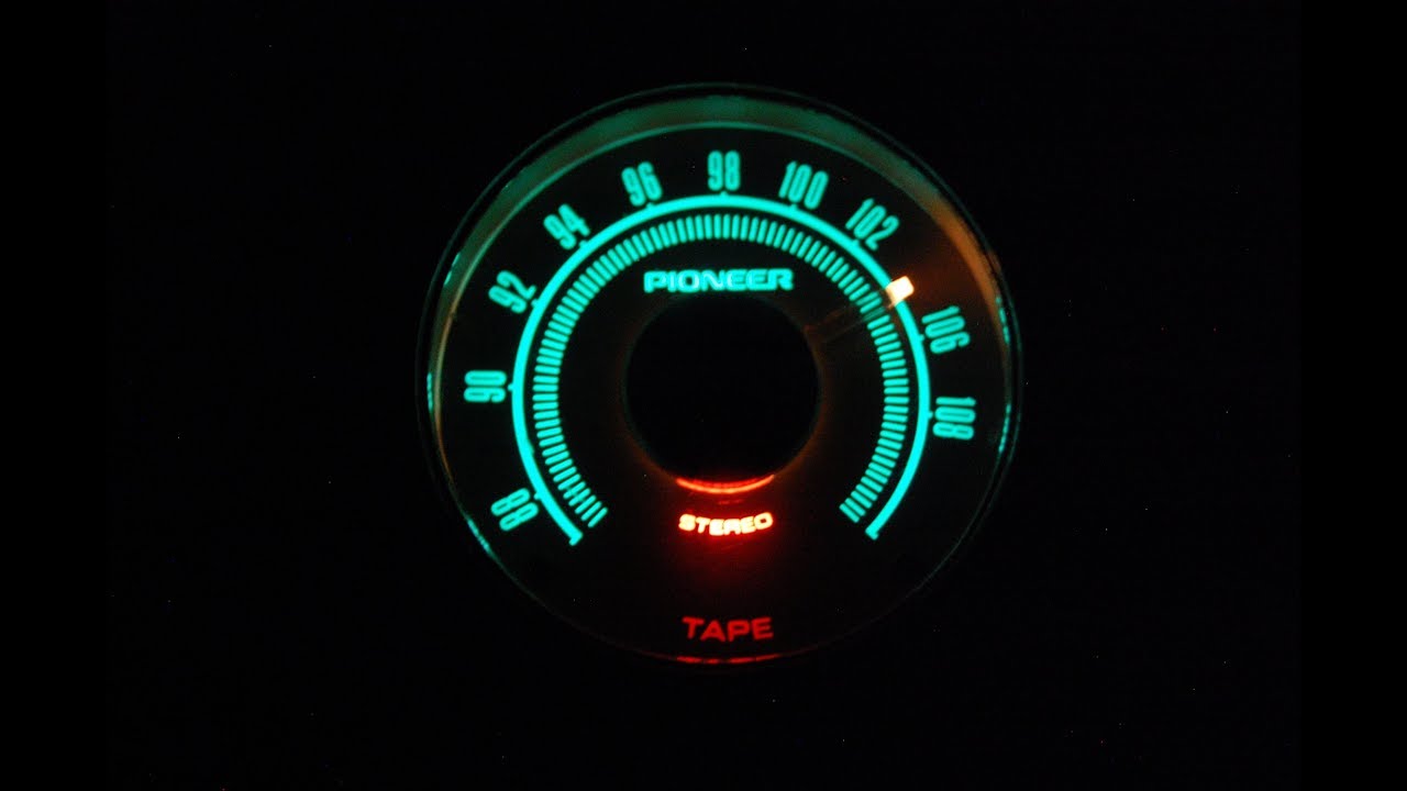 Vintage Pioneer KP500 FM cassette car stereo 10 YouTube