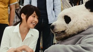 有村架純、パン田くんと海の家でバイト　「フロム・エーナビ」CM&メーキング映像公開