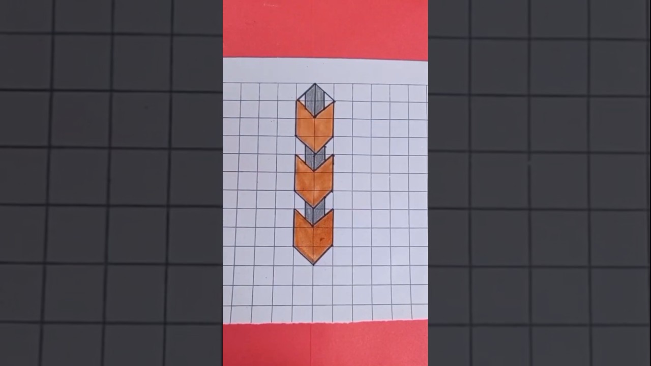 3D Staircase Drawing Hack 🤯