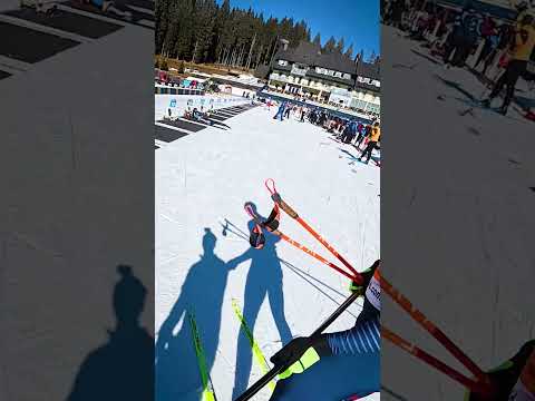 🎯 POV: Onboard with a Para Biathlete🎿🔥
