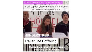 HUNGERSTREIK - Die emotionale Belastung der Kampagne für die Aktiven