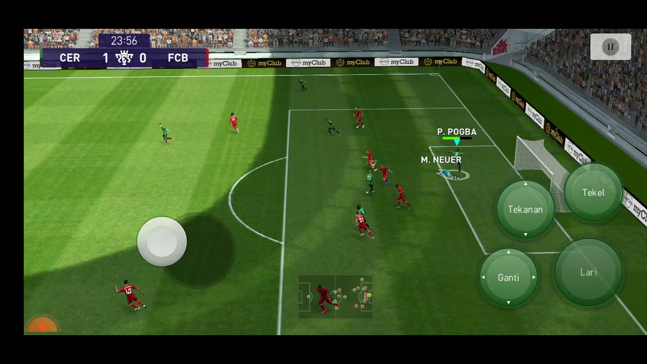 PES mobile - YouTube