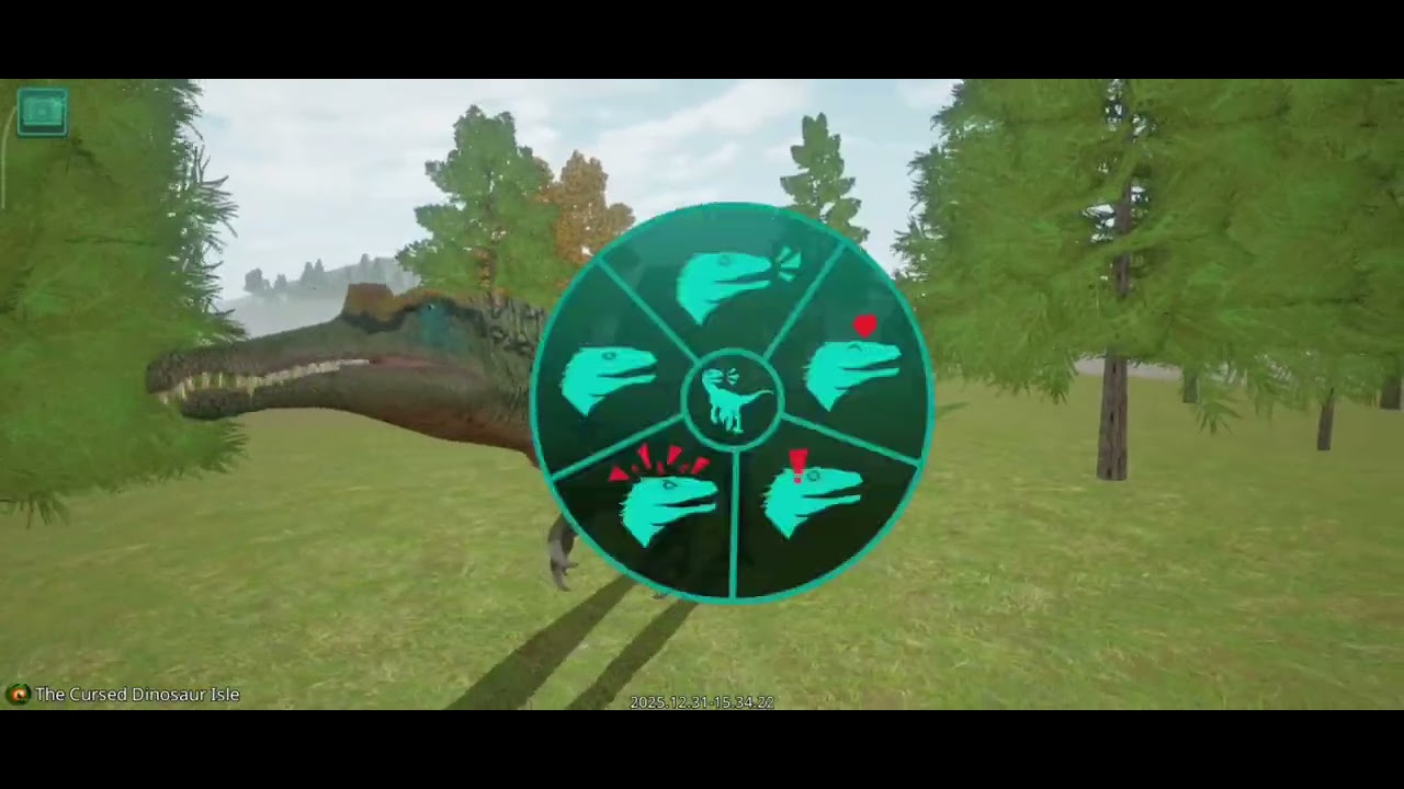 Spinosaurus gameplay and happy new year to all |killing deinonychus colony!!!! 