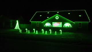 Mikes Christmas Light show