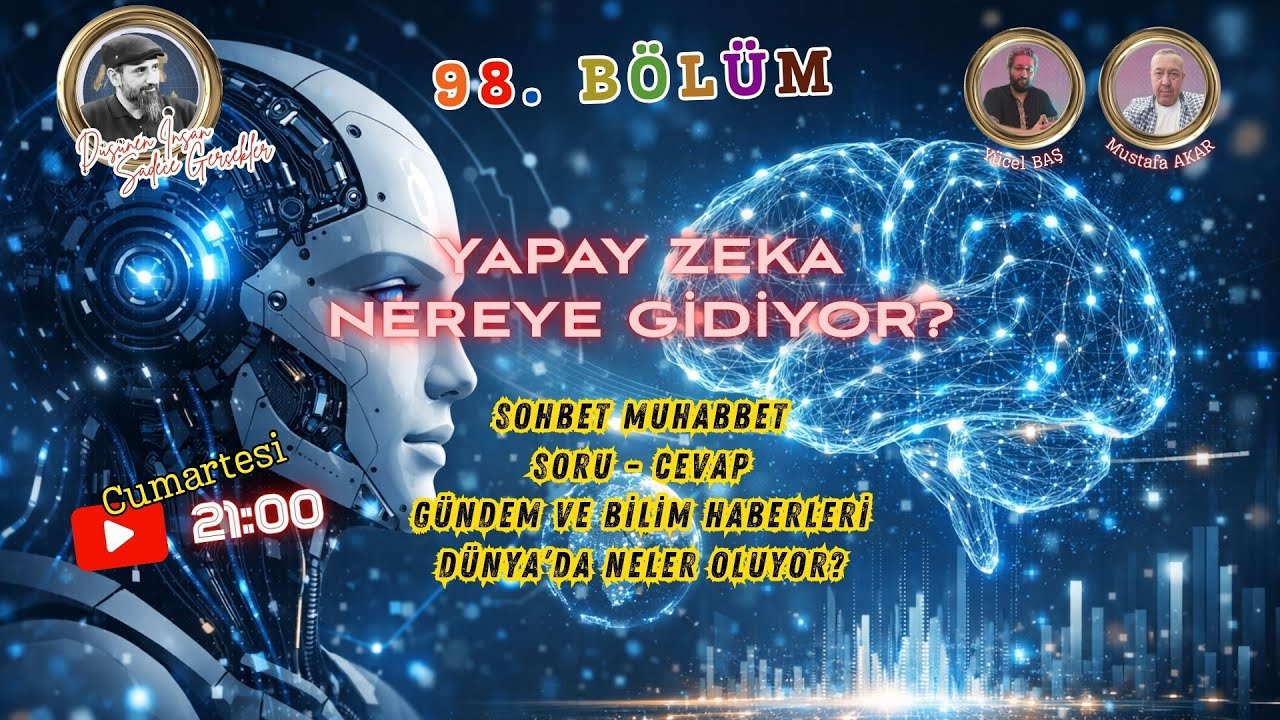 98 - Yapay Zeka Nereye Gidiyor / Bilim Haberleri / Gündem / Soru-Cevap ...