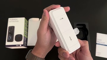MUBVIEW Doorbell Camera Wireless unboxing