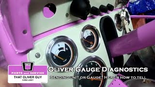 Oliver Tractor Gauge Diagnostics