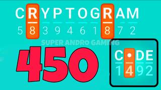 CRYPTOGRAM 450