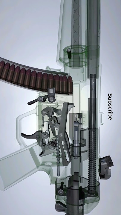 Inside HK MP5 Submachine Gun How it's Works