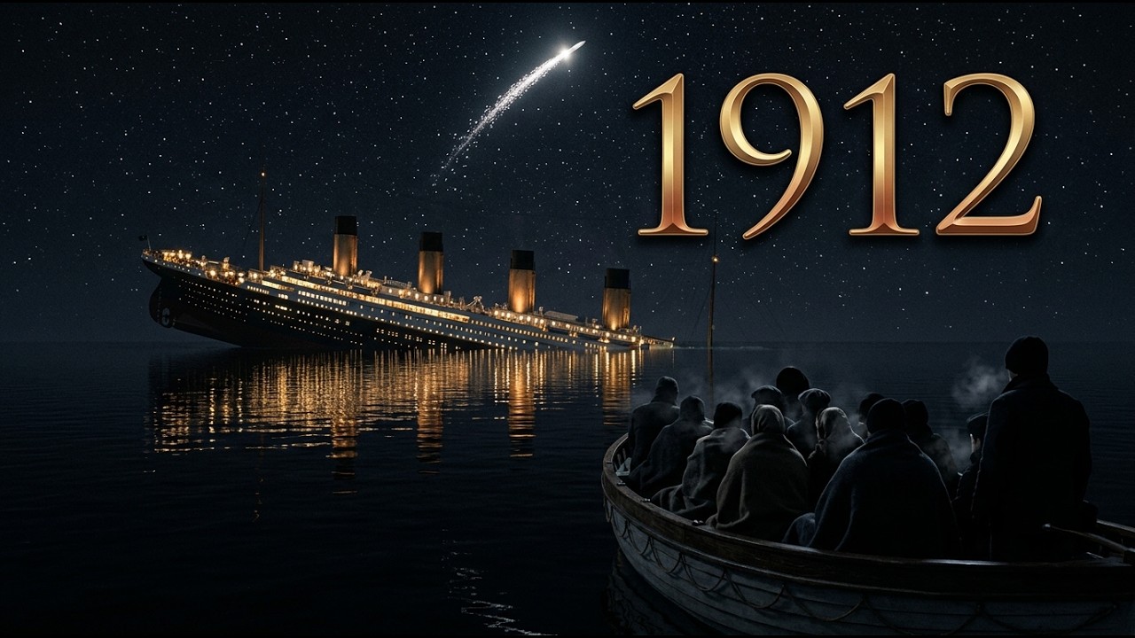 What It Was Like on Board the RMS Titanic Hours Before the Sinking in 1912 | AI Reconstruction