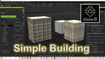 Simple Building Tutorial for iClone 8 #iclone #tutorial #building #3danimation #3dmodeling