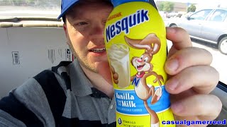 Reed Reviews Nesquik Low Fat Vanilla Milk