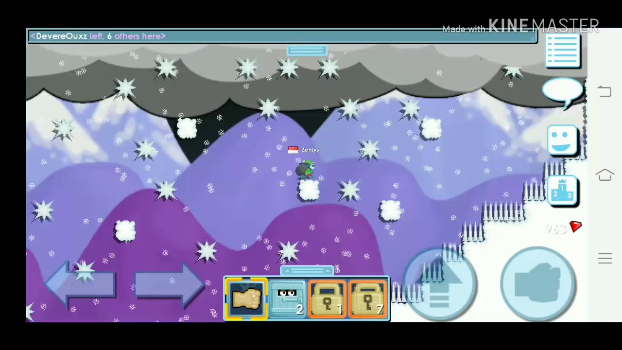 GrowtopiaFinishing Growch Parkour! + (I Got Icy Heart Of Winter