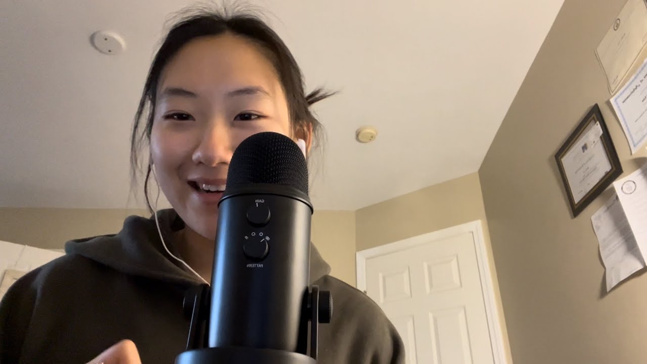 my first asmr video!