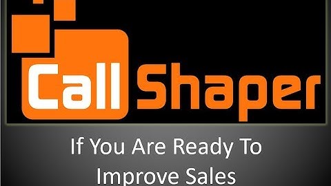 Agent Application : CallShaper