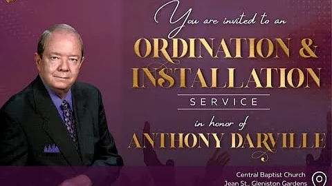 Ordination & Installation Service of Anthony D. Da...