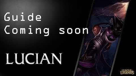 Lucian DPS animation canceling