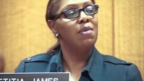 Council Member Letitia James Rejects BPL