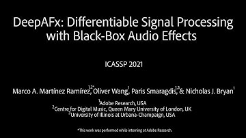 DeepAFx: Differentiable Signal Processing with Black-Box Audio Effects