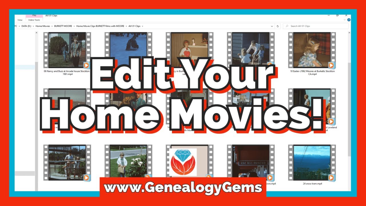 How To Edit Old Home Movies YouTube