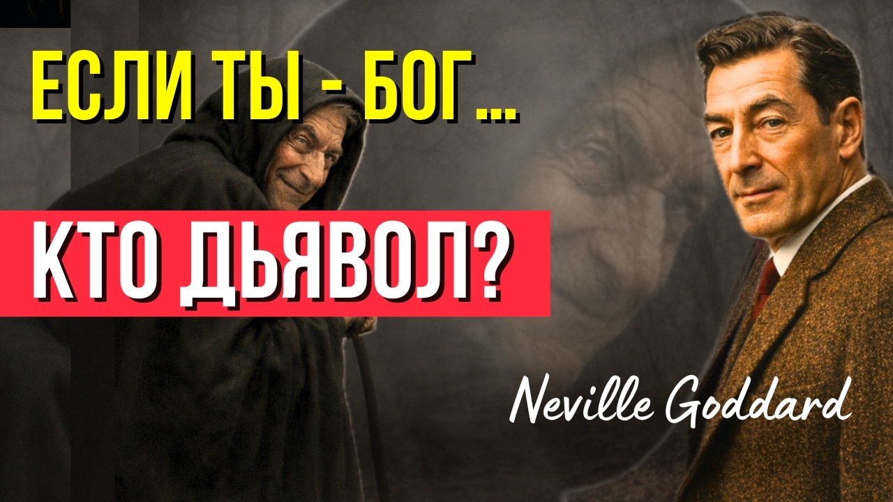 Невилл Годдард: ДЬЯВОЛА НЕТ! Но КТО ДЕЙСТВИТЕЛЬНО МЕШАЕТ БОГУ В ТЕБЕ?