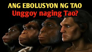 ANG EBOLUSYON NG TAO | Theory of Evolution of man by Charles Darwin