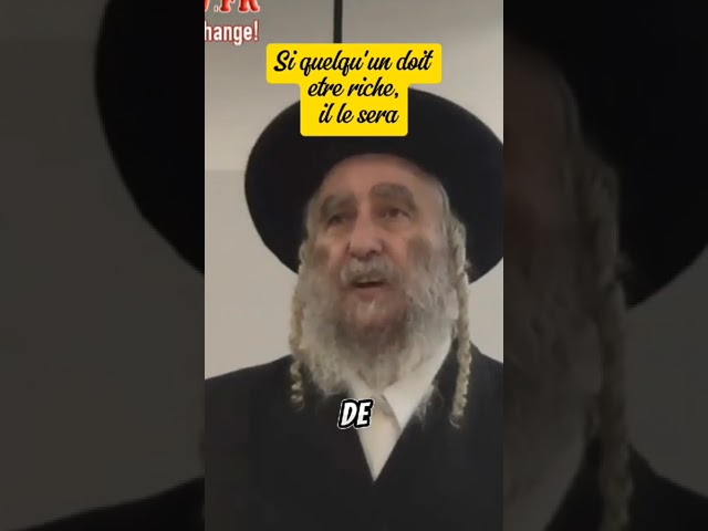 Si quelqu'un doit etre riche, il le sera, Rav Avraham Ifrah selon Rabbi Nahman, Ouman