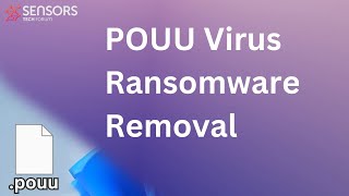 POUU Virus  [.pouu Files] Decrypt   Remove [Updated 2023]