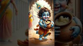 Jaya Janardana Krishna Radhika Pathe 🙏💙 | Beautiful Krishna Bhajan | #Shorts #Krishna