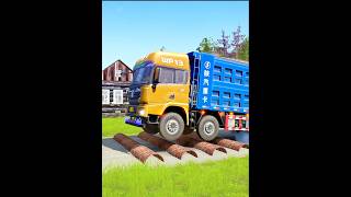 AMAZING LONG TRAILER DRIVING SKILLS | SPINTIRES MUDRUNNER NEW EP215