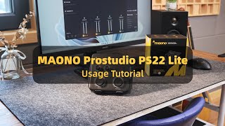 Maono PS22 Lite Audio Interface User Guide screenshot 3