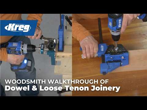 Woodsmith Walkthrough of Dowels & Loose Tenons | Simple, Accurate Joinery Without the Intimidation