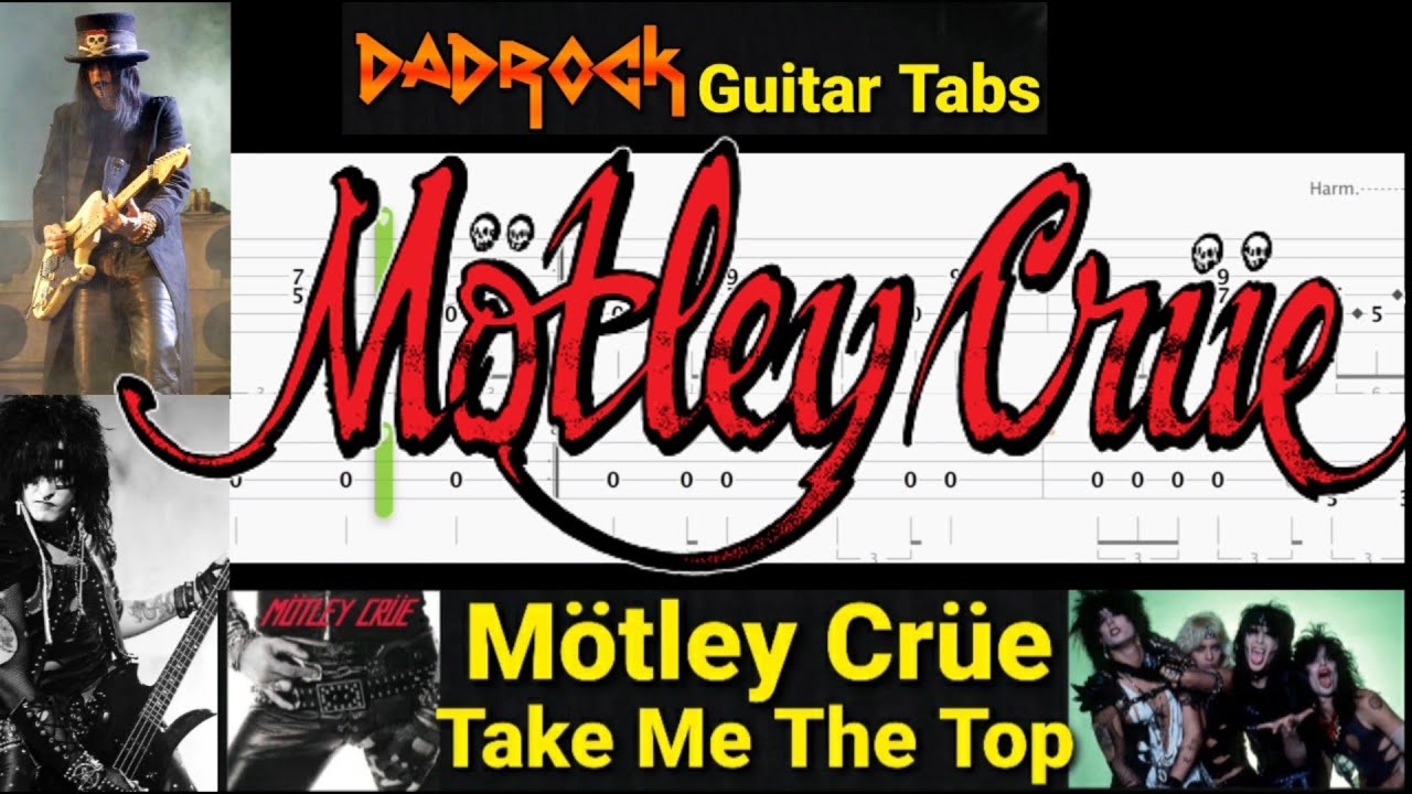 MOTLEY CRUE - COMPLETE (45 SONGS) - GUITAR TAB (ELECTRONIC