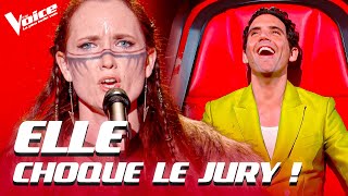 Chant viking  Sacrifice  Marie Flamme | The Voice 2024 | Audition à l'aveugle