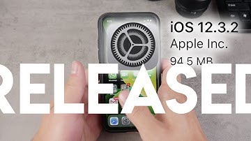 iOS 12.3.2 - Released