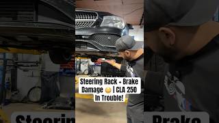 Undercarriage Damage on a Benz CLA 250 – We Fixed It All!”