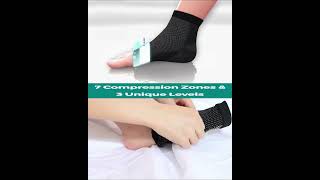 Compression Foot Sleeves Helps Relieve Swelling Open Toe, Sports Socks For Women Men