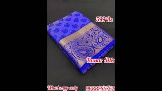 Download Lagu Tussar Silk Sarees With Blouse offer sale 599 Rs ship Extra online payment only what'sapp 9688756762 MP3 Download Lagu Tussar Silk Sarees With Blouse offer sale 599 Rs ship Extra online payment only what'sapp 9688756762 MP3