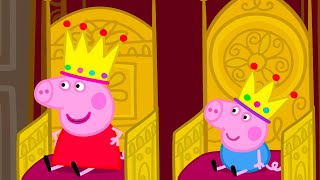 peppa and george visit a castle peppa pig official full episodes